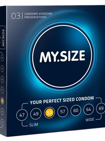 Prezervative My Size 53 mm, 3 buc