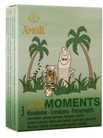 Prezervative Amor Wild Moments, 3 Buc.