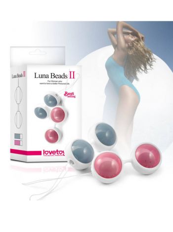 Bile Vaginale Luna Beads II, Pink