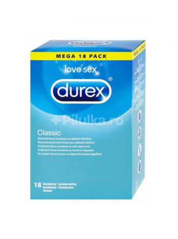Prezervative Durex Classic, 18 buc