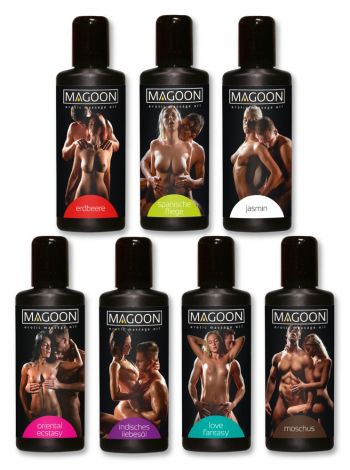 Set uleiuri pentru masaj erotic Magoon 7 x 100ml