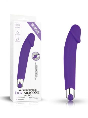 Vibrator Rechargeable I JOY Silicone Dildo Purple