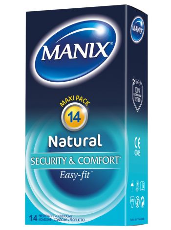 Prezervative Manix Natural, 14 Buc.