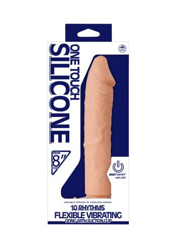 Vibrator Realistic One Touch Silicone 8