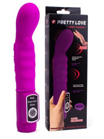 Vibrator Pretty Love Body Touch II Purple, 22 cm