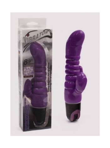 Vibrator Multi Speed, Purple, 22.5 cm