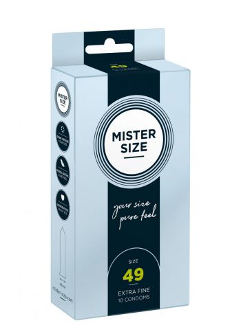 Prezervative Mister Size 49 mm 10 buc