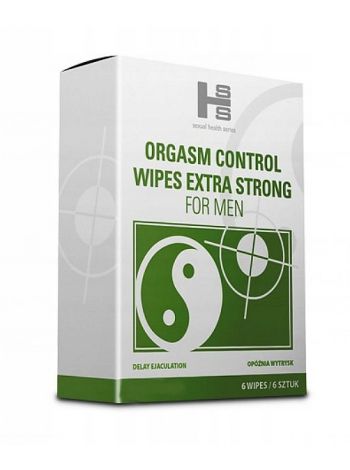 Servetele intarziere ejaculare, Anti Ejaculare precoce Orgasm Control™,  6 bucati