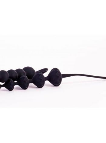Set bile anale Satisfyer Beads, 2buc, negru