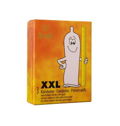 Prezervative Amor XXL, 3 buc