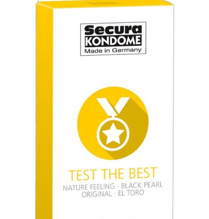 Prezervative Secura Test the Best, 12 Buc.